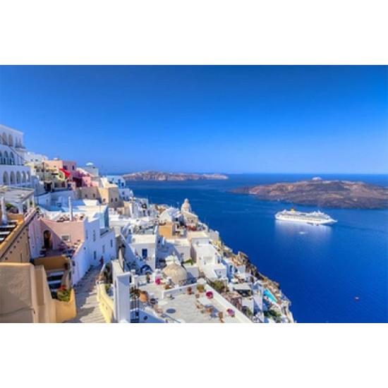 Group of 2-6 people|Athens, Greece + Santorini 6 days @ Medeo + Experience the Aegean Sea + Cruise ticket included + Athens