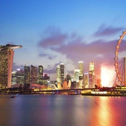 Singapore 6-day independent check-in  network celebrity Sands Hotel + Shangri-La Hotel honeymoon/parent-child trip  with complimentary airport transfer