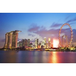 Singapore 6-day independent check-in  network celebrity Sands Hotel + Shangri-La Hotel honeymoon/parent-child trip  with complimentary airport transfer