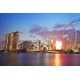 Singapore 6-day independent check-in  network celebrity Sands Hotel + Shangri-La Hotel honeymoon/parent-child trip  with complimentary airport transfer